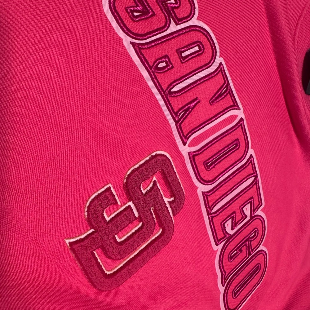 Vibrant Pink San Diego Padres Crewneck - Picture 2 of 4